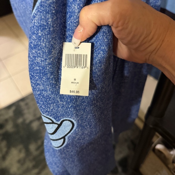 DISNEY Minnie Mouse blue long sleeve top, size medium - Picture 2 of 10